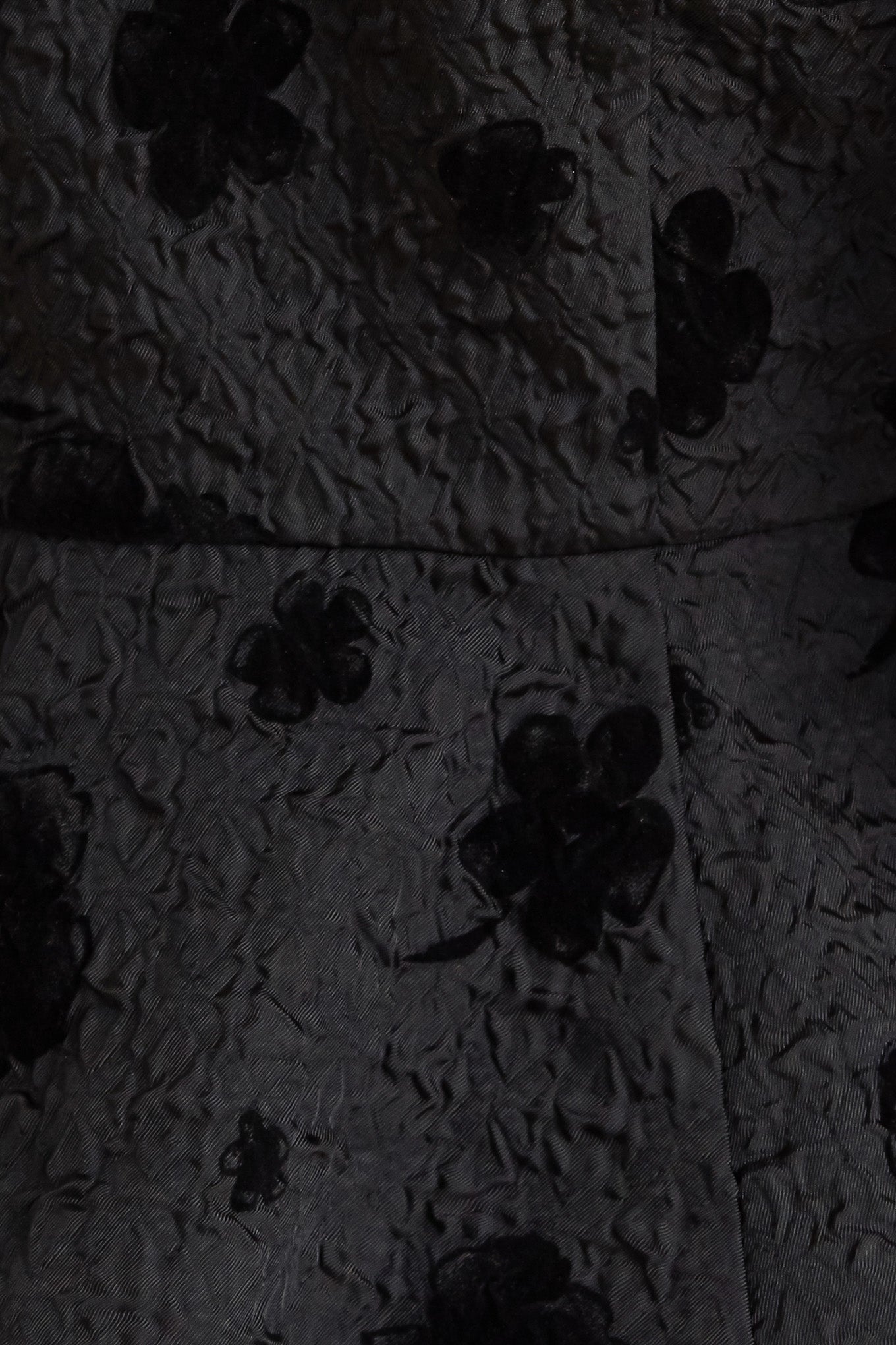 NOIR BLOOMING ROMANCE WOVEN TOP