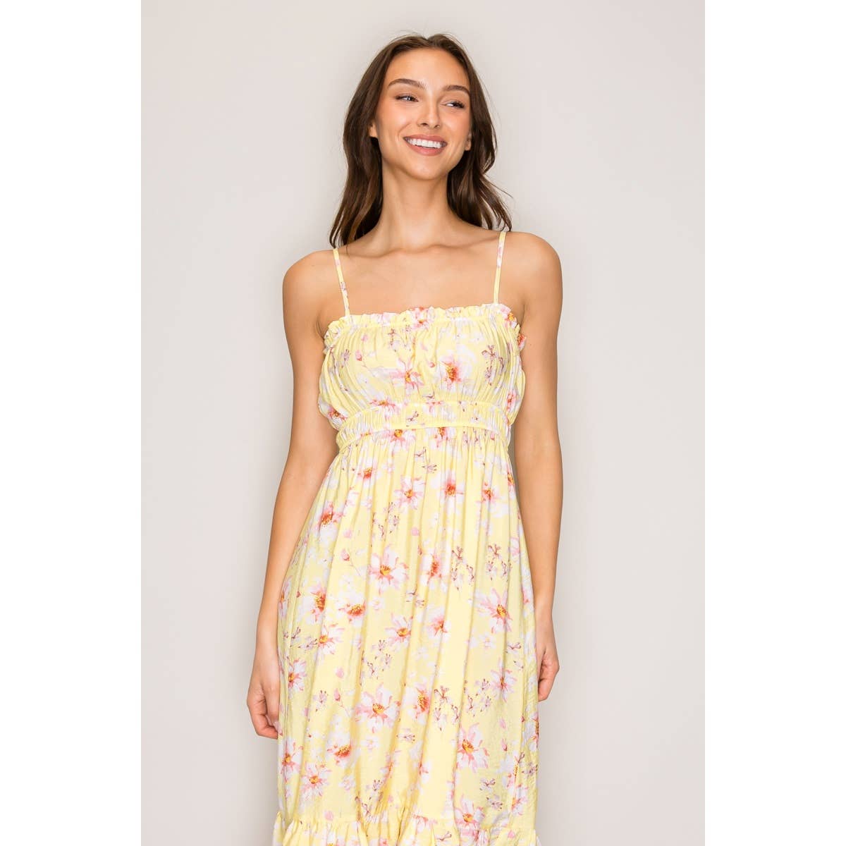 BUTTERCREAM BLOSSOM MIDI DRESS