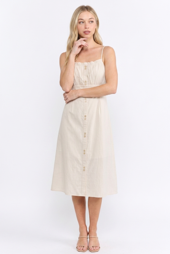 SUNDAY MORNING MIDI DRESS