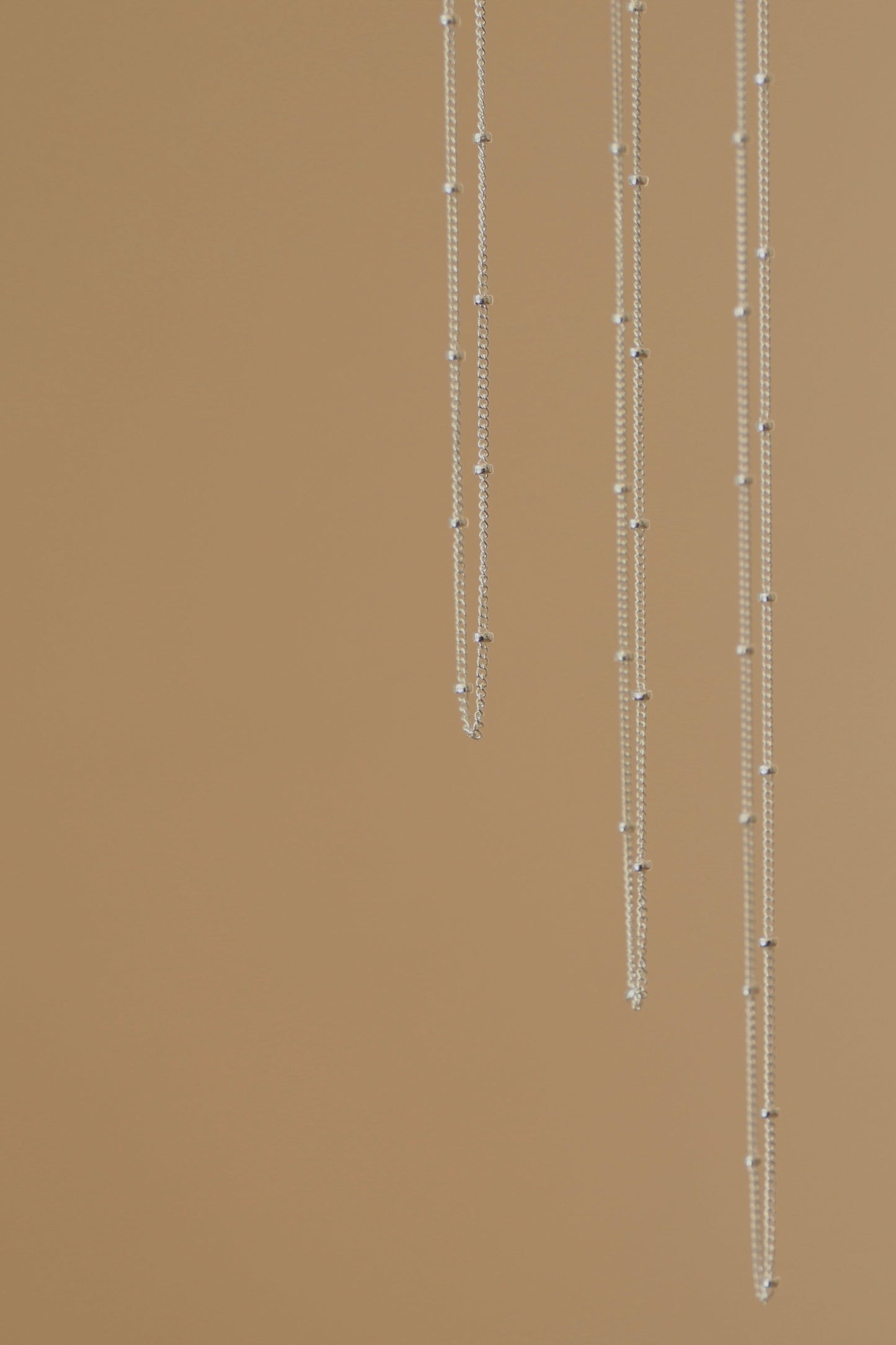 STERLING SILVER SATELLITE CABLE CHAIN