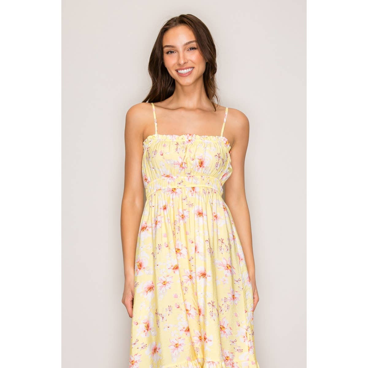 BUTTERCREAM BLOSSOM MIDI DRESS