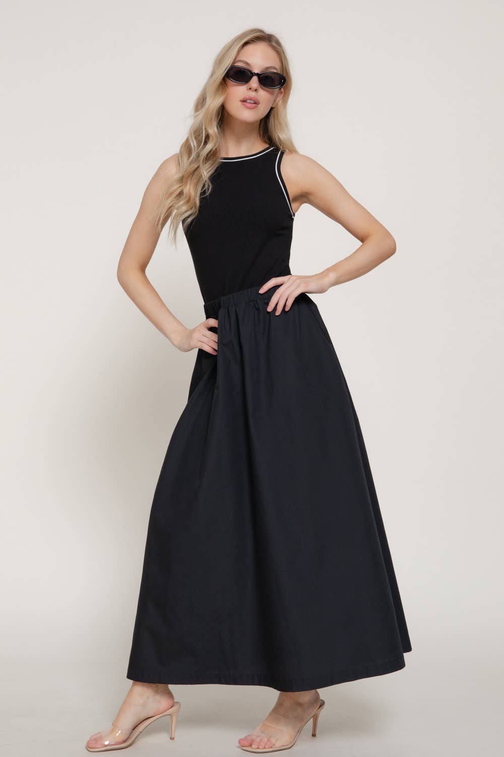 BLACK PEARL MAXI DRESS