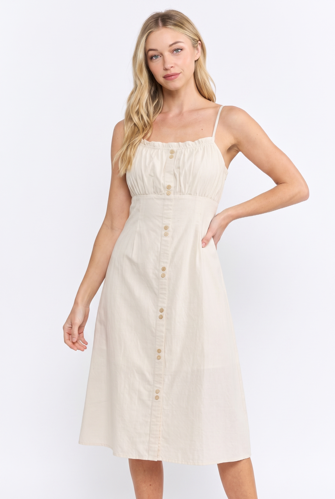 SUNDAY MORNING MIDI DRESS