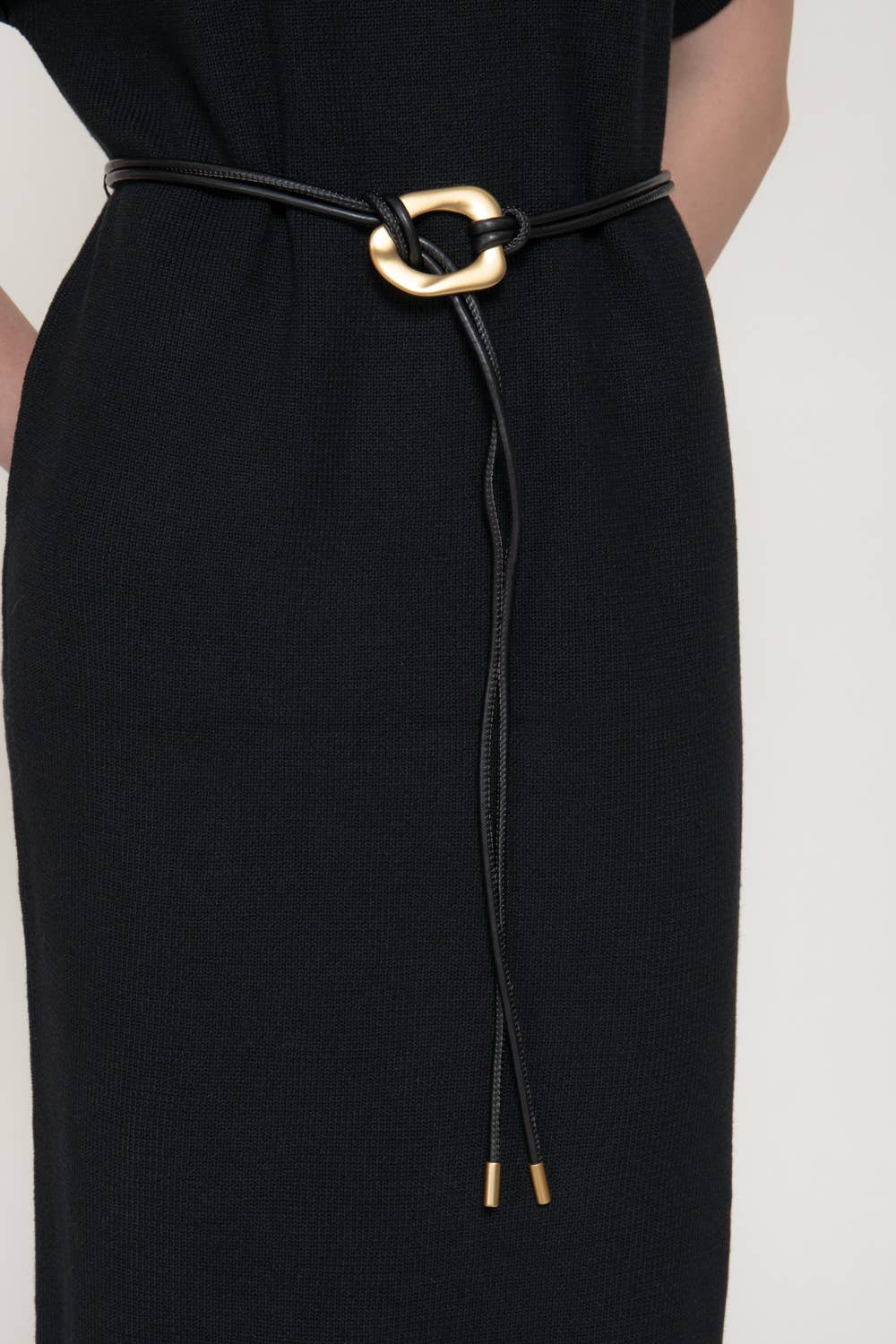 PARIS NOIR MIDI DRESS