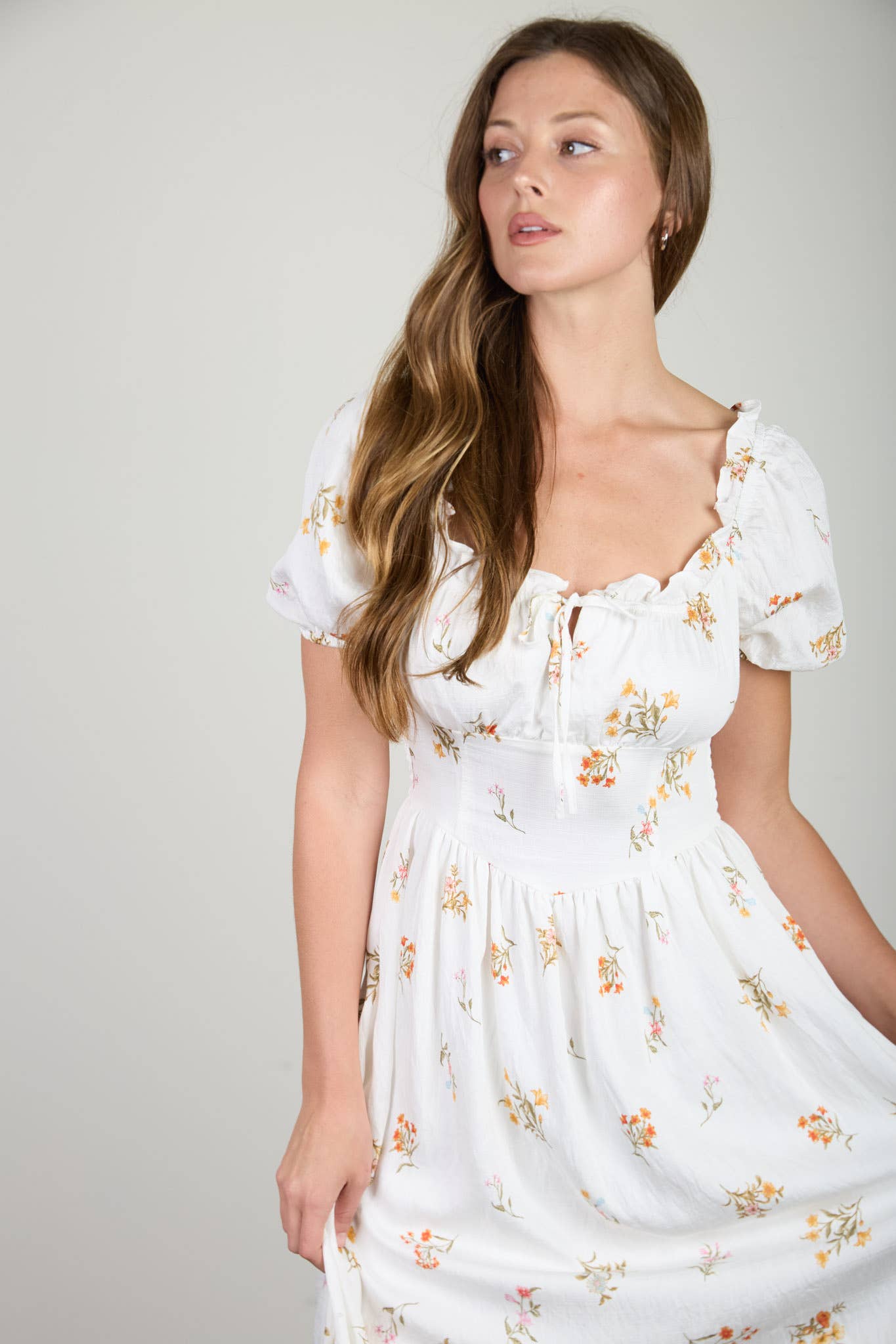 FLORENCE GARDEN MIDI DRESS