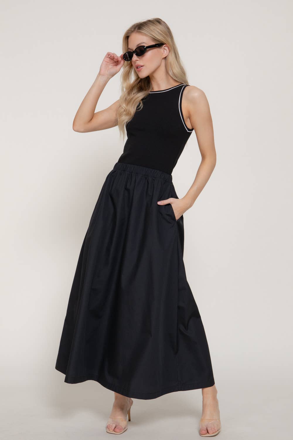 BLACK PEARL MAXI DRESS