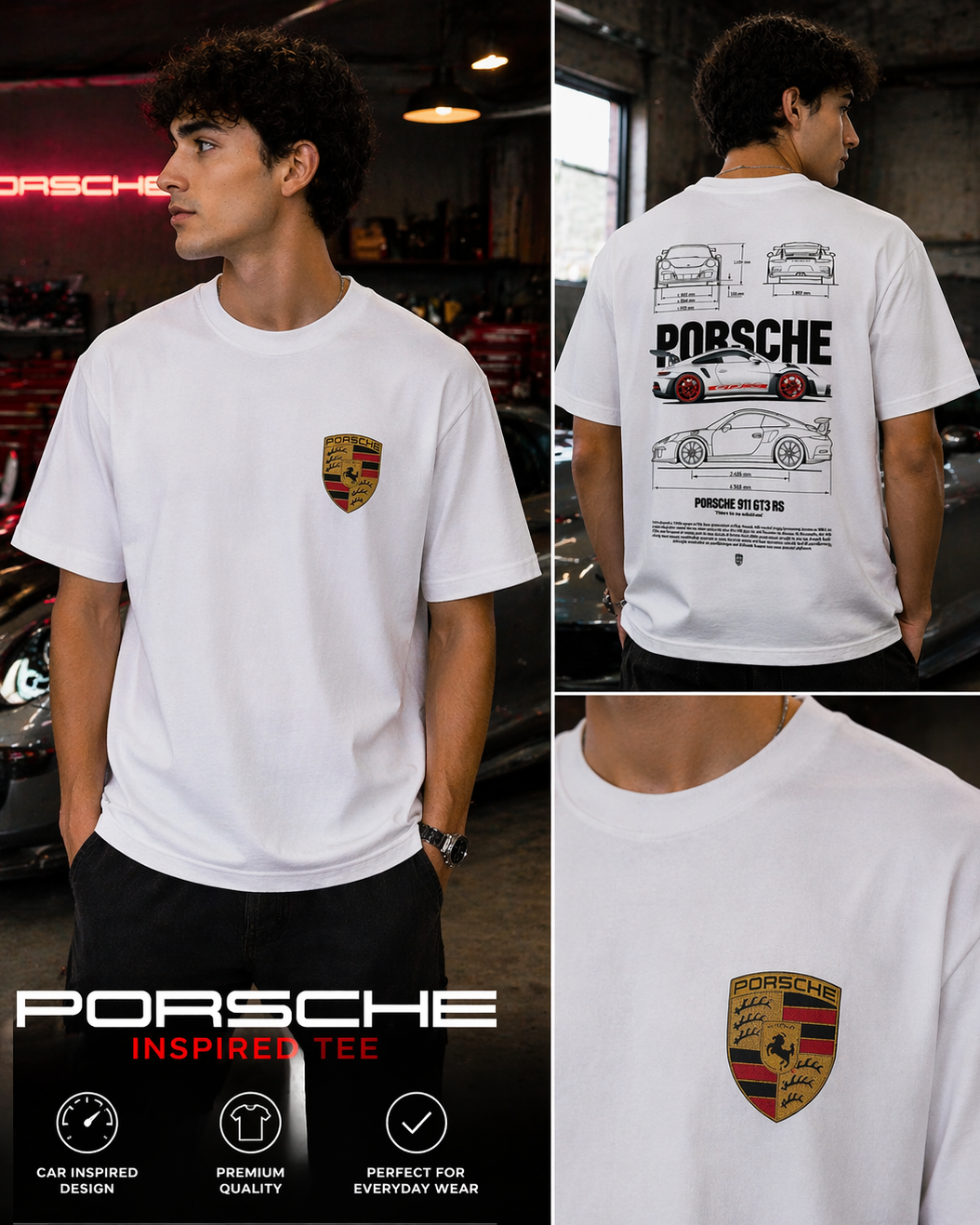 GT3 RS PERFORMANCE TEE.