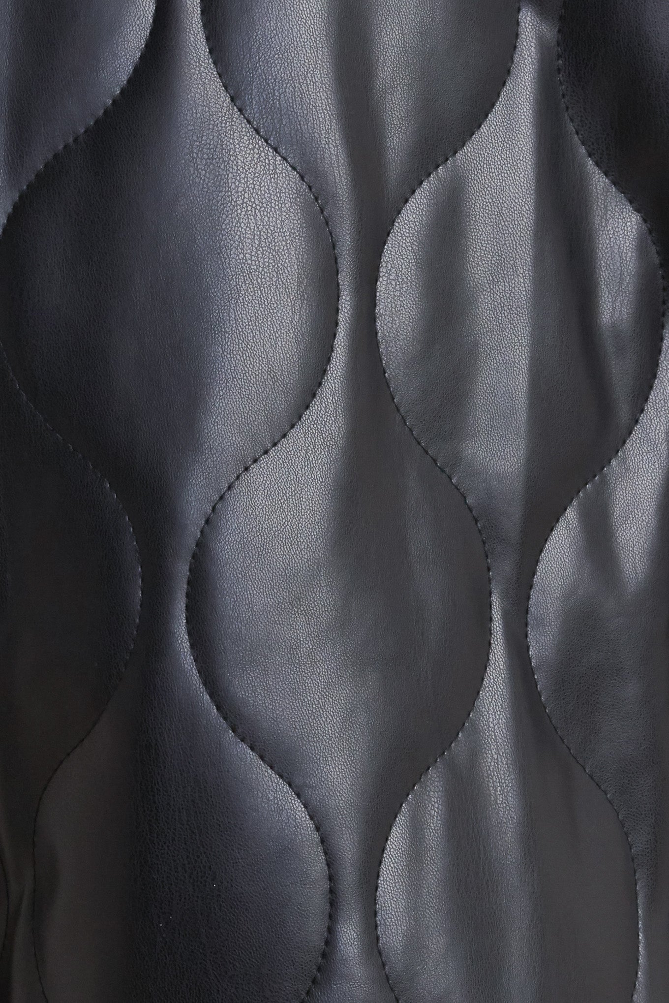 MOTO CHIC FAUX LEATHER SKORT