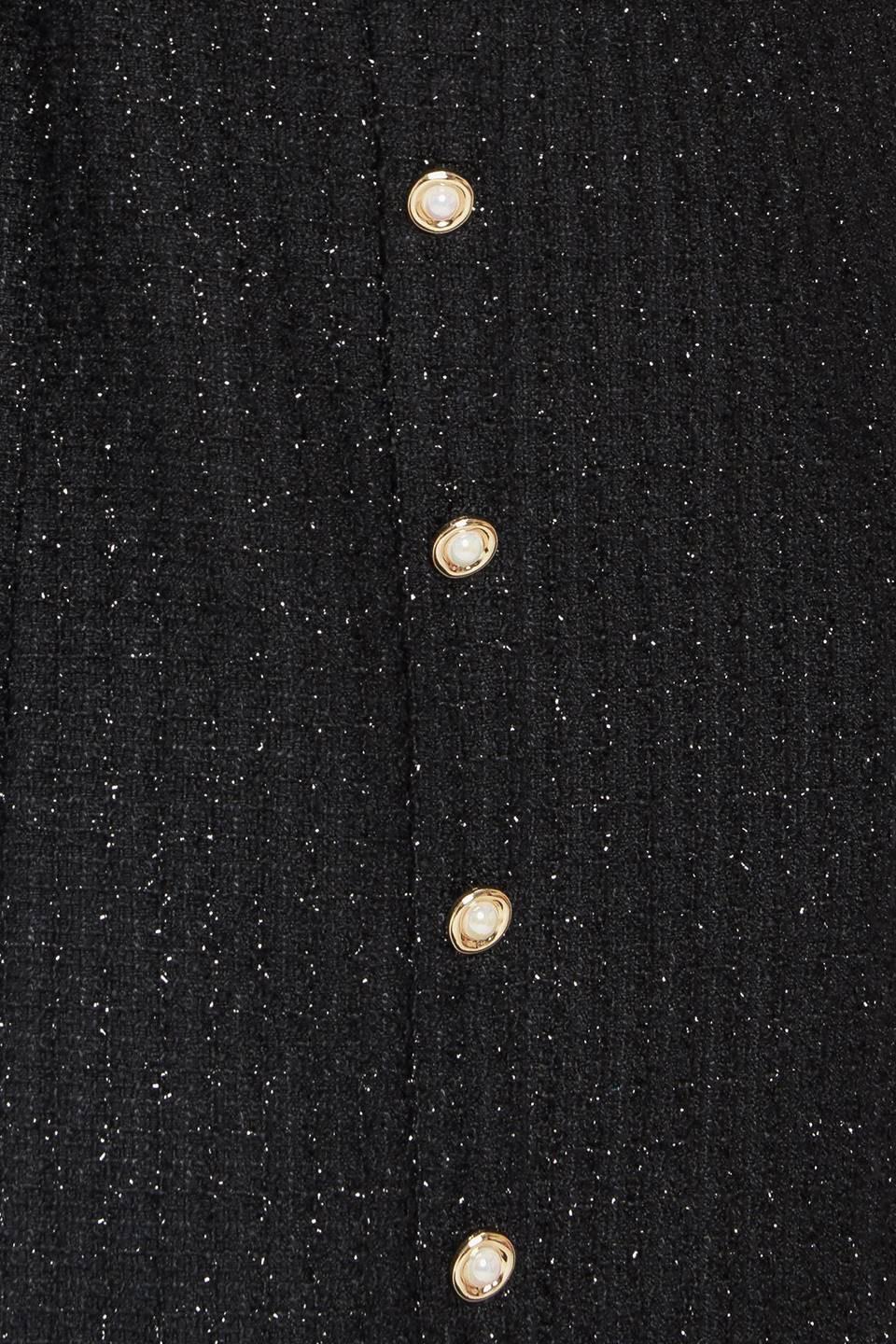 MONACO HOUR TWEED MINI DRESS