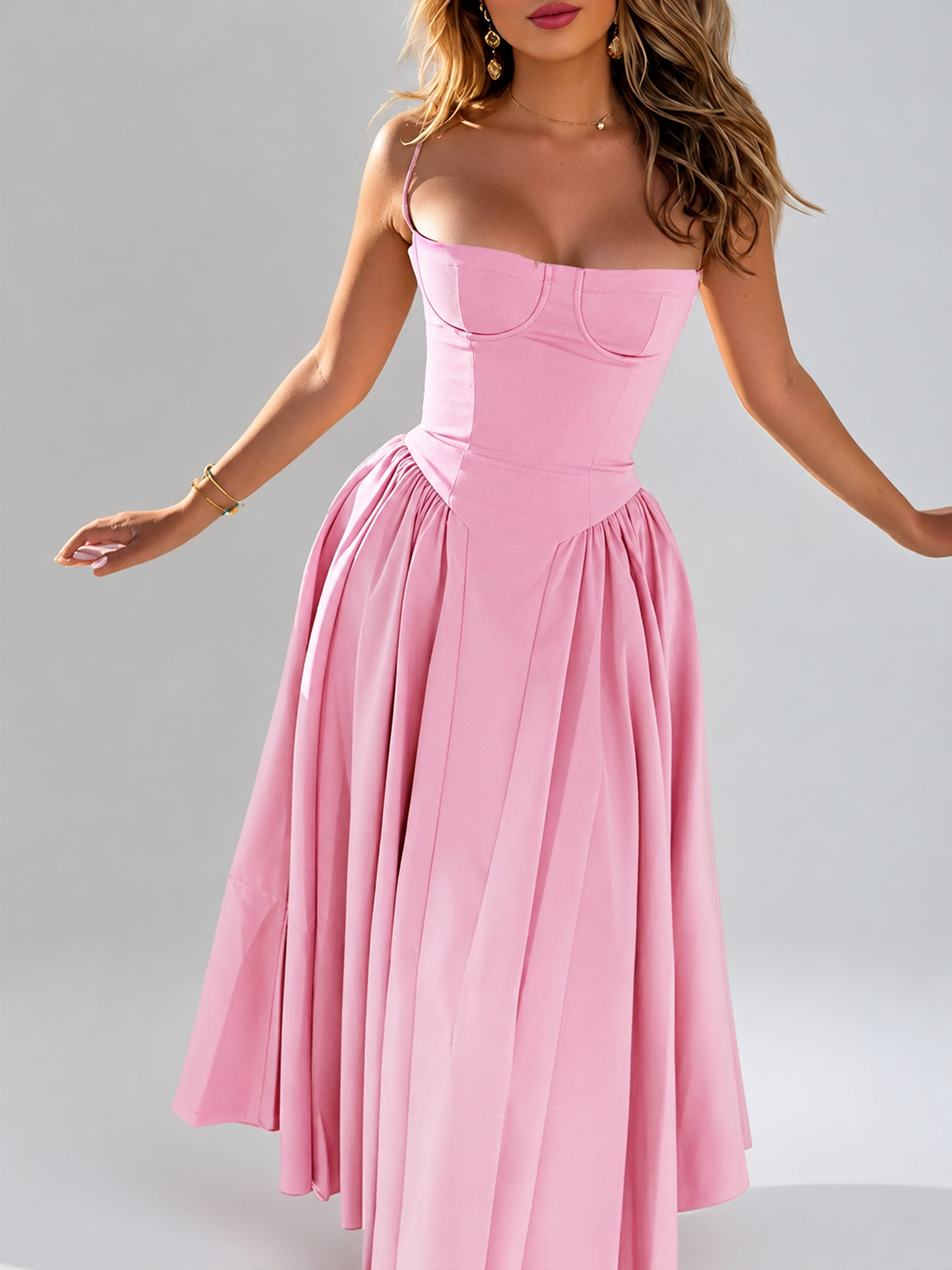 ISABELLA SUN MIDI DRESS