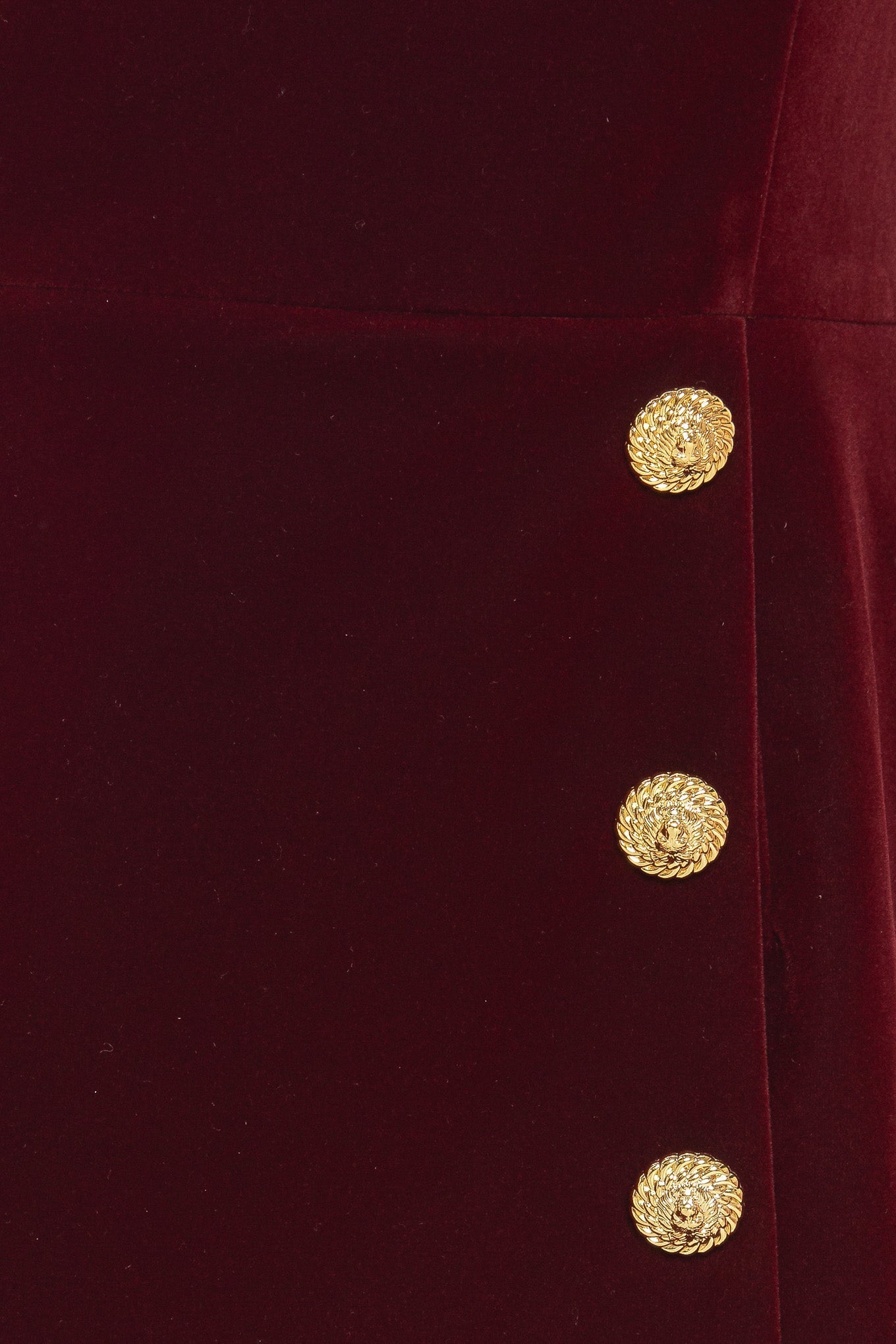 BERRY ICON VELVET ROMPER