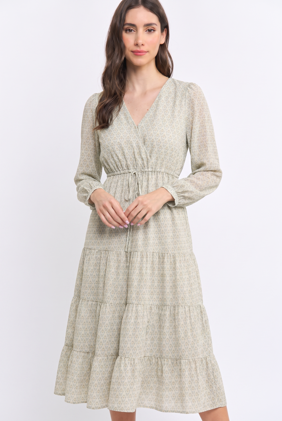 SAGE SERENITY MIDI DRESS