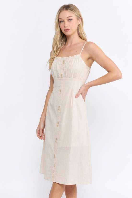 SUNDAY MORNING MIDI DRESS