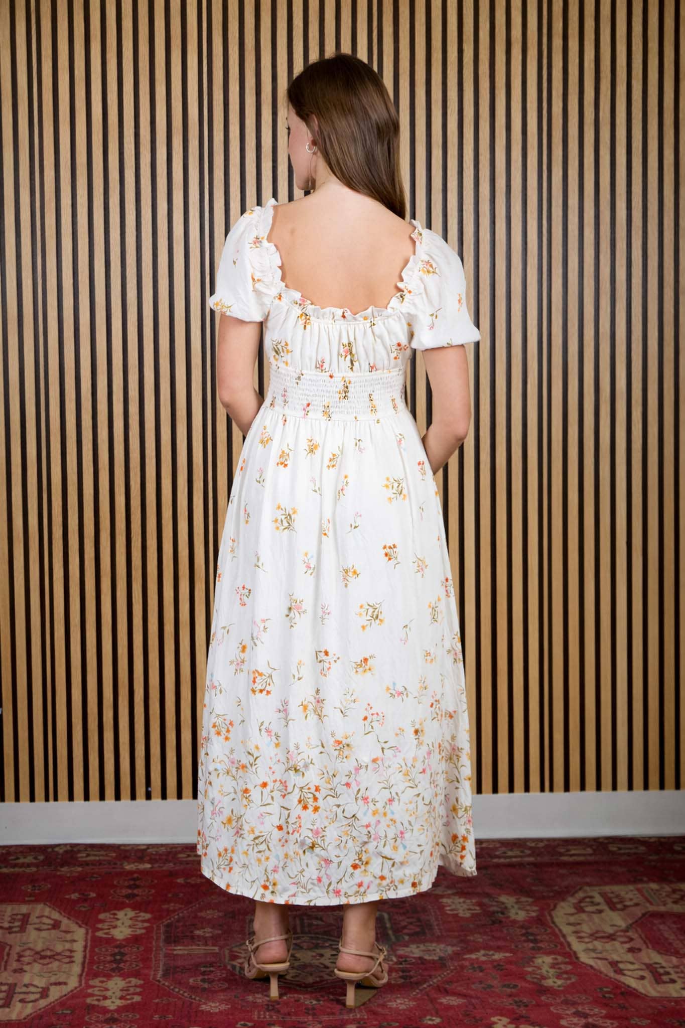 FLORENCE GARDEN MIDI DRESS