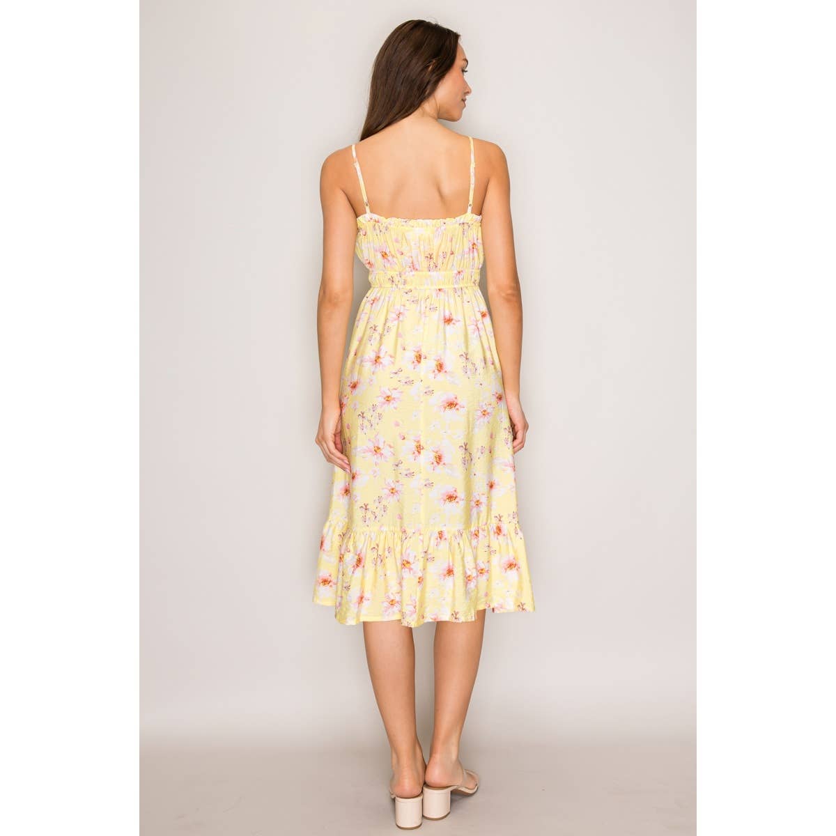 BUTTERCREAM BLOSSOM MIDI DRESS