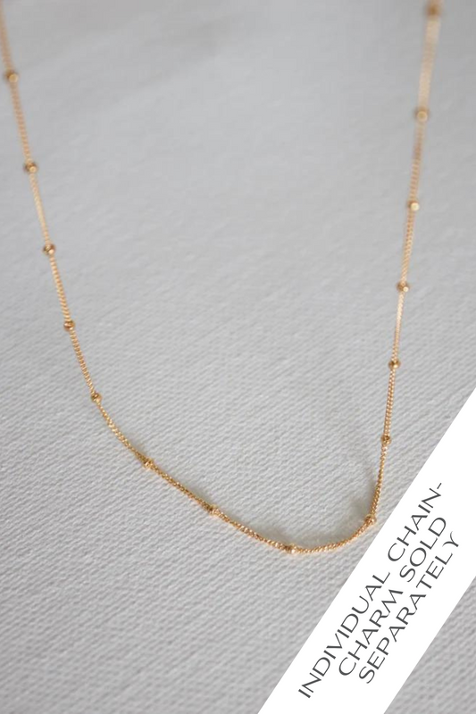 GOLD FILLED SATELLITE CABLE CHAIN